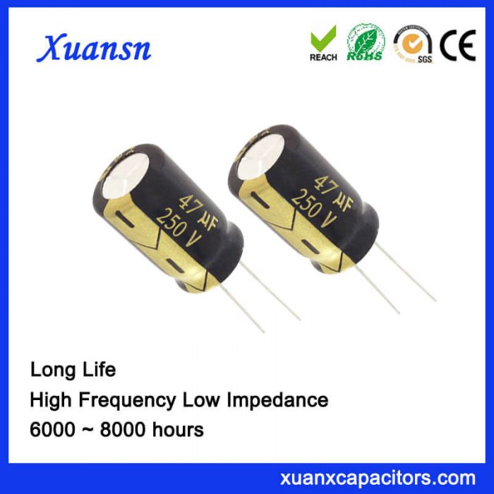 250V 47UF Electrolytic Capacitor