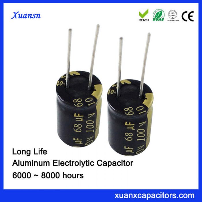 100v electrolytic capacitor
