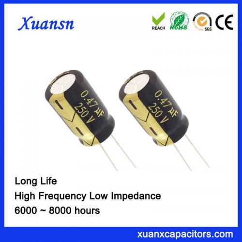 0.47UF 250V Aluminum Electrolytic Capacitor