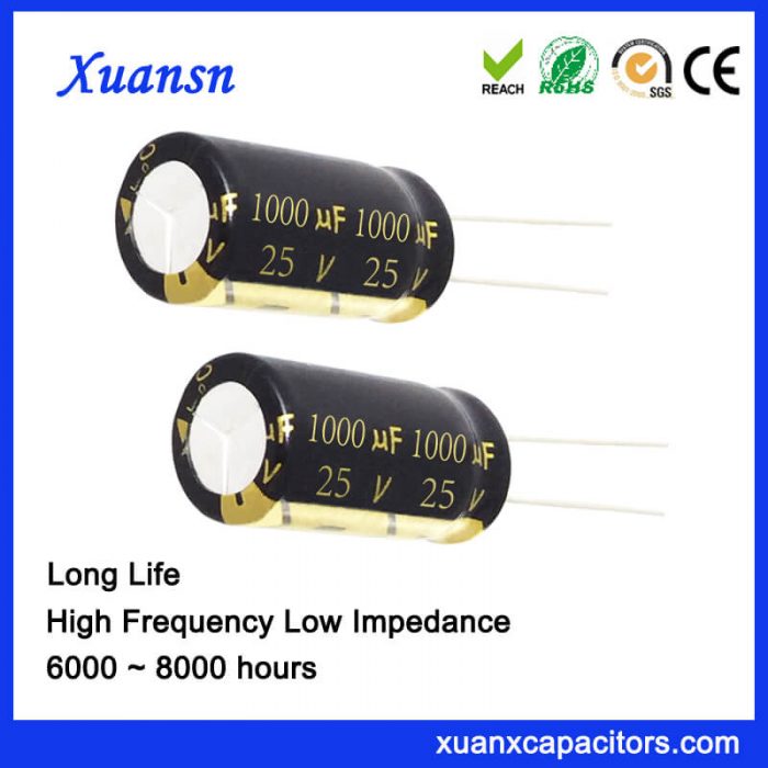 Capacitor 1000UF 25V