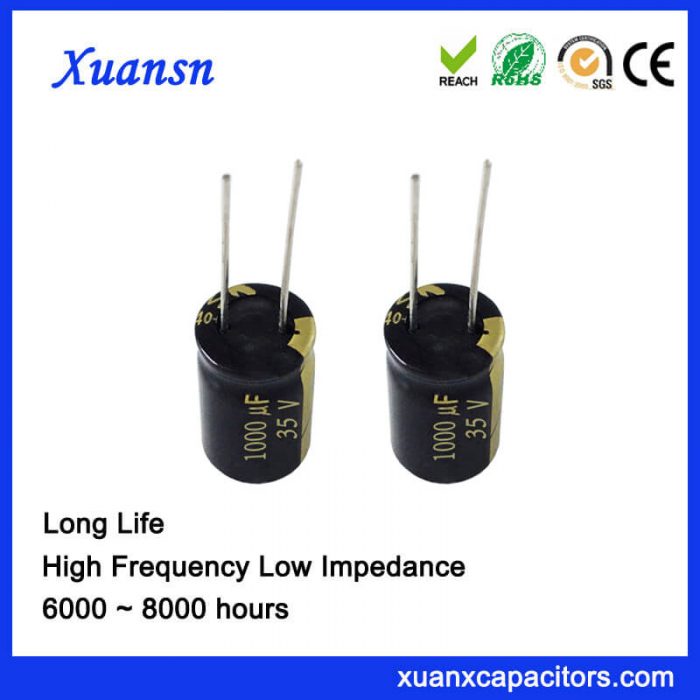 long life capacitor 1000UF35V