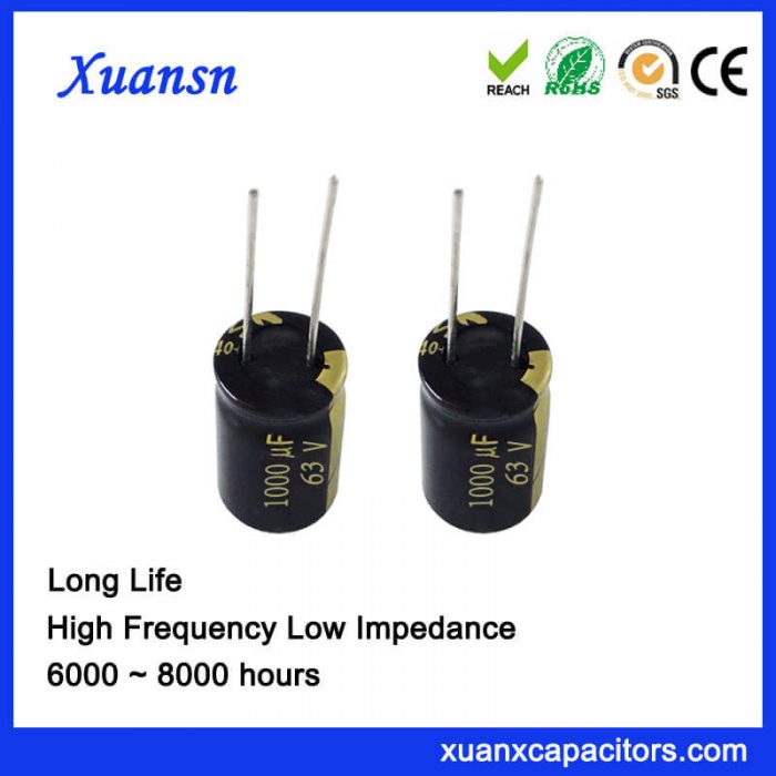 1000UF 63V Electrolytic Capacitor