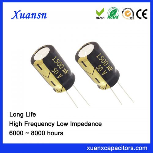 1500UF 50V Aluminum Electrolytic Capacitor