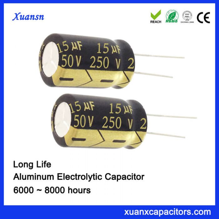 250V 15UF Long Life Capacitor