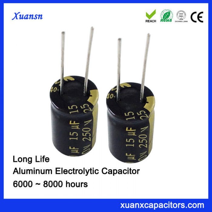 250V 15UF Long Life Capacitor