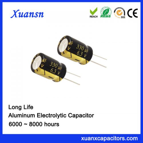 330UF 6.3V Aluminum Capacitor