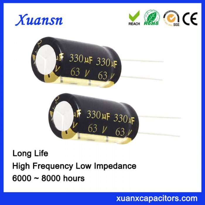 capacitor 330UF 63V