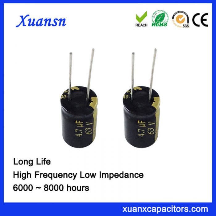 63V 4.7 UF Capacitor Electrolytic