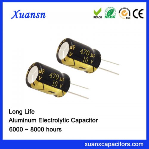 470uf 10v electrolytic capacitor