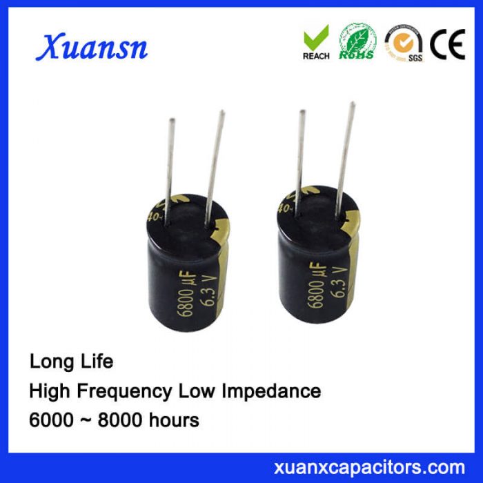6800UF 6.3V Electric Capacitor