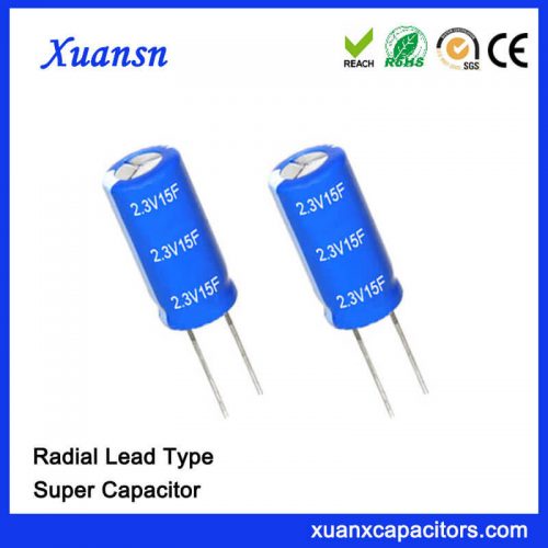 capacitance of supercapacitor