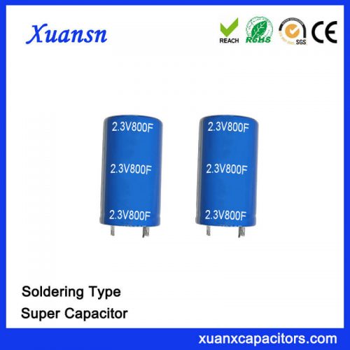 Supercapacitors for solar energy storage
