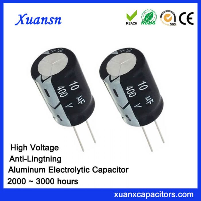 10uf 400v Electrolytic Capacitors