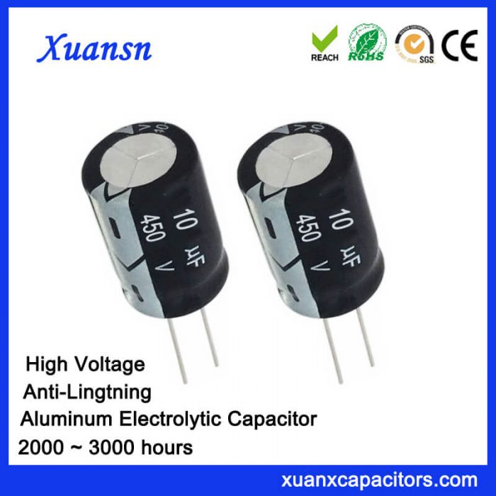 lightning protection capacitor 10UF450V
