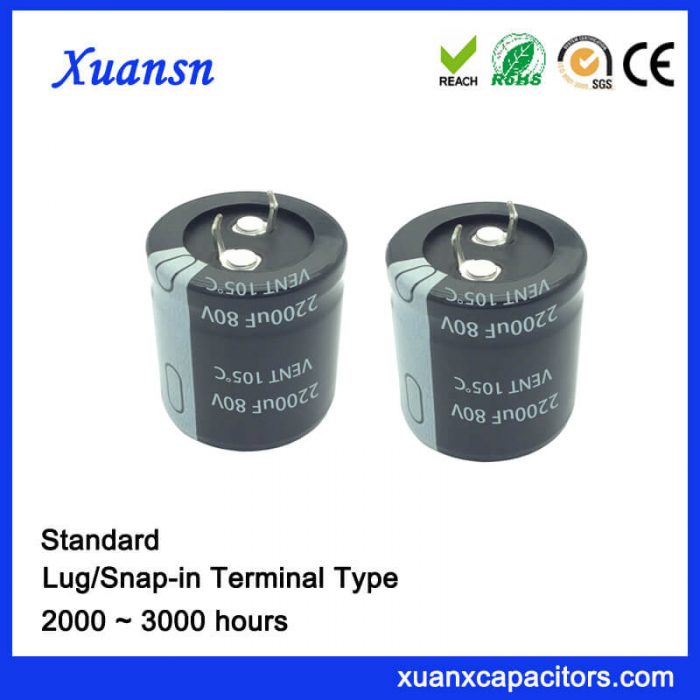 2200UF 80V Capacitor Electrolytic