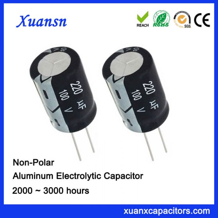 220UF 100V Electrolytic Capacitors