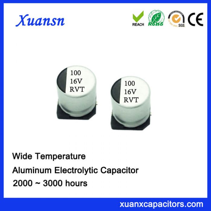 100UF 16V SMD Standard Electrolytic Capacitor