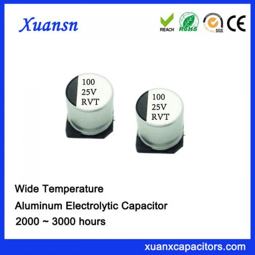 SMD 100uf 25v electrolytic capacitor