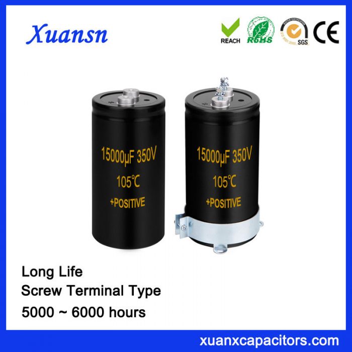 Capacitor Screw Terminal 15000UF 350V