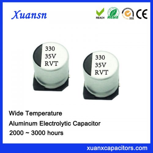 330UF 35V Chip Type Aluminum Electrolytic Capacitor
