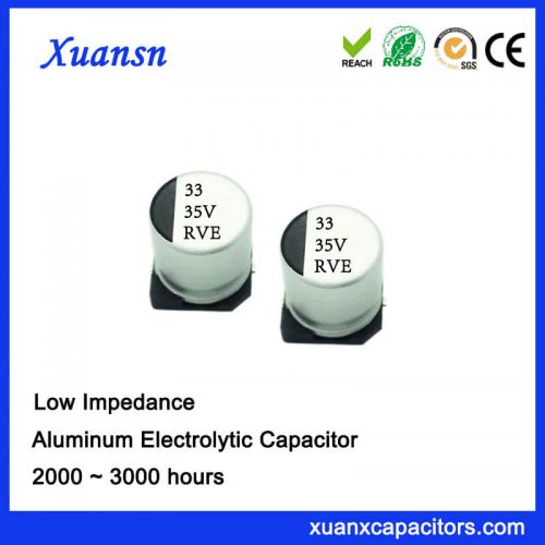 33UF 35V SMD Low Impedance Capacitor