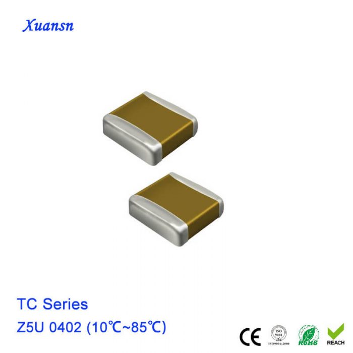 SMD multilayer ceramic capacitor MLCC 150nf25v