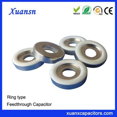 Ring type Feedthrough capacitor 6800pf2KVAC