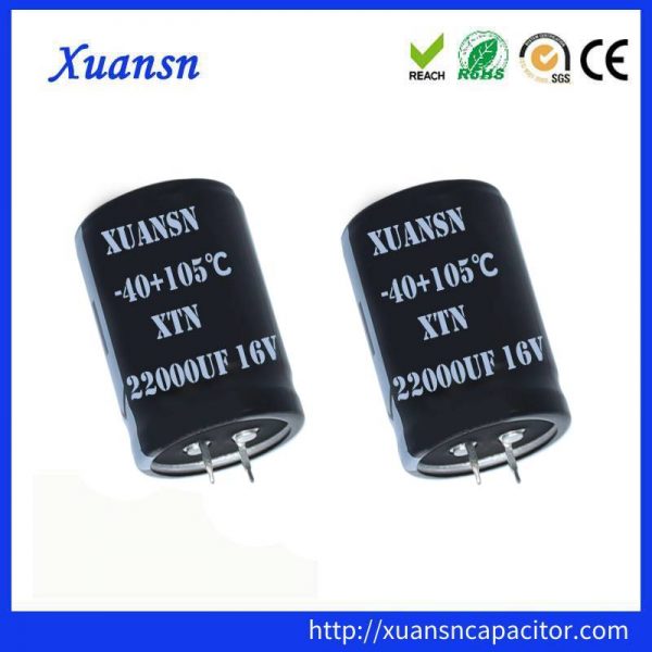 capacitor 22000uf 16v 105℃ Chinese supplier Xuansn Capacitor