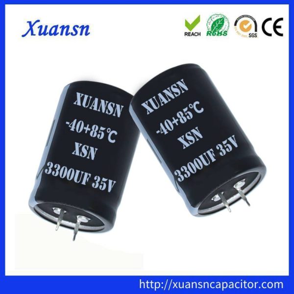 3300UF 35V Capacitor Standard Mount Snap In Capacitors - Xuansn Capacitor