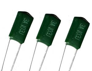Polyester film capacitors