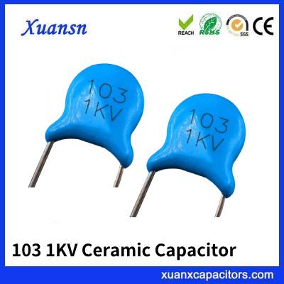 5 Stück 10kV 103m Keramik kondensator 10 kv103 10nf Hochspannung