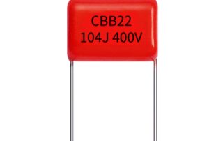 CBB22 capacitor value - 104J 400V metallized polypropylene film capacitor