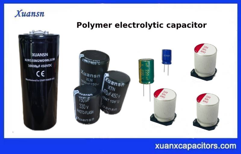 Polymer electrolytic capacitors