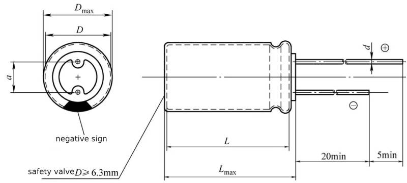 Lead Pin Electrolytic Capacitor —Actual Data Examples - Xuansn Capacitor