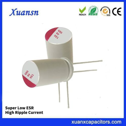 Solid State capacitor 680uf 4v