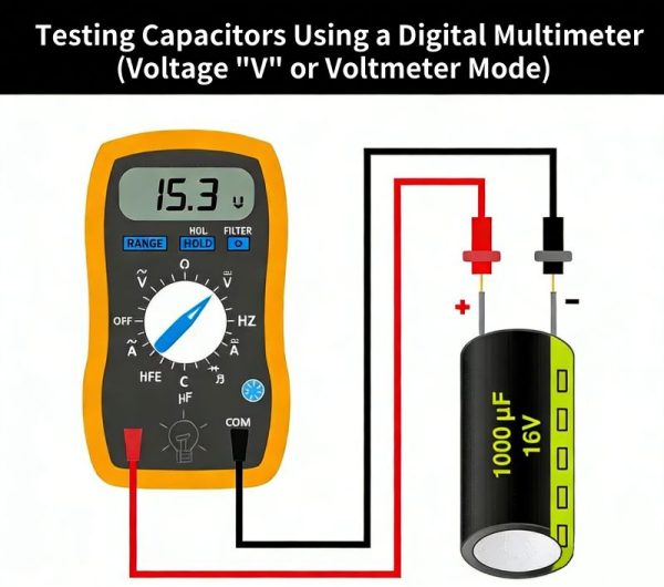 how to test capacitors