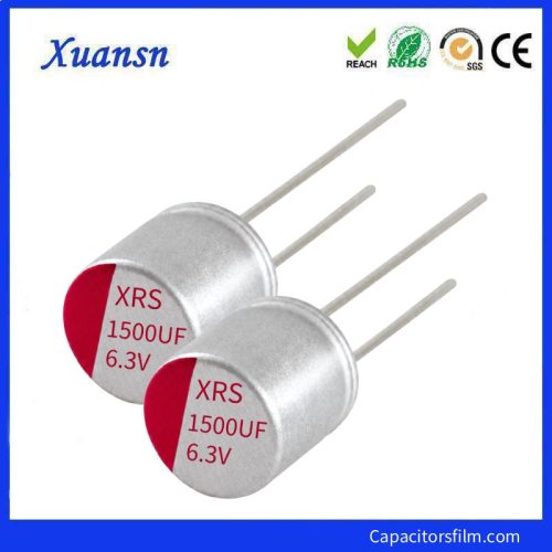 1500uF 6.3V Solid Polymer Capacitor