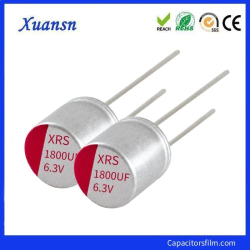 1800uF 6.3V Solid Polymer Capacitor