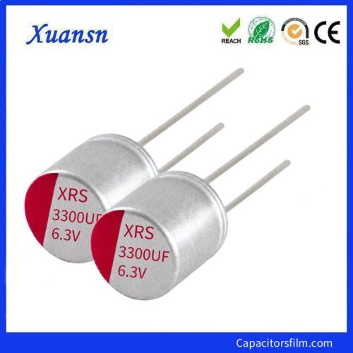 3300uF 6.3V Solid Polymer Capacitor