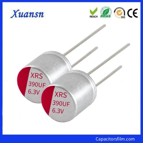 390uF 6.3V Solid Polymer Capacitor