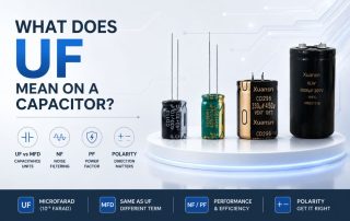 What Does uF Mean on a Capacitor? uF vs MFD, nF, pF, Capacitor Codes and Polarity Explained