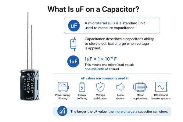 What Is uF on a Capacitor_