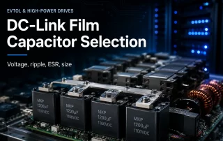 dc-link film capacitor selection - how to choose a DC-link film capacitor