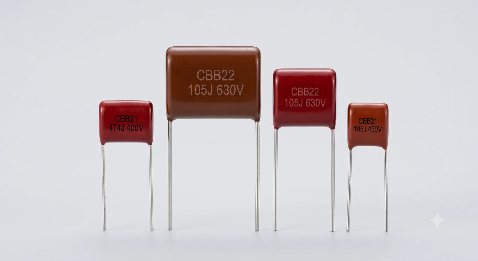 CBB capacitor types: CBB22 metallized polypropylene film capacitor