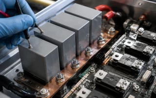 800v sic inverter dc link film capacitor - film capacitors on the DC bus of an 800V SiC inverter